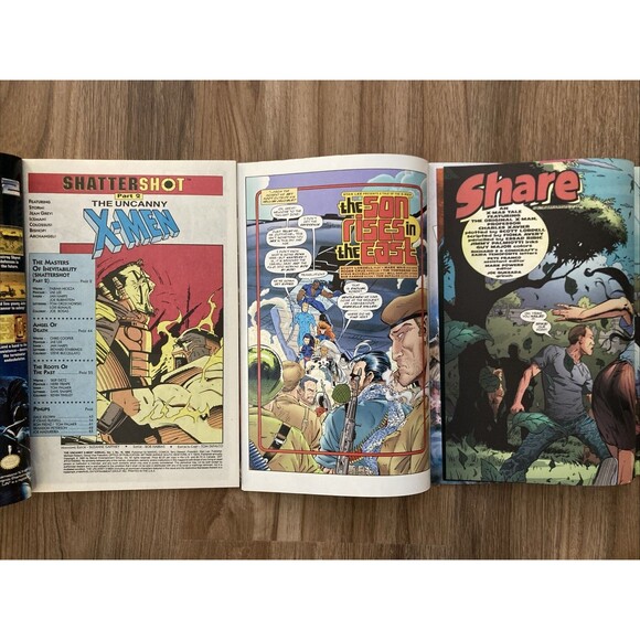 Uncanny X-Men: Annual (2000) & 16, No. 320, & 395 Marvel Comics (1992-2001) - Picture 2 of 8